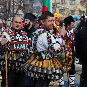 Кукерски фестивал в Перник .