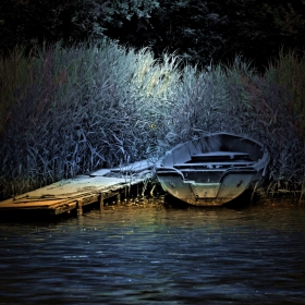 Boat at Moonlight