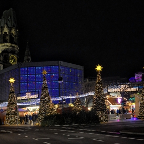 Berliner Weihnachtsmarkt an der Gedachtniskirche