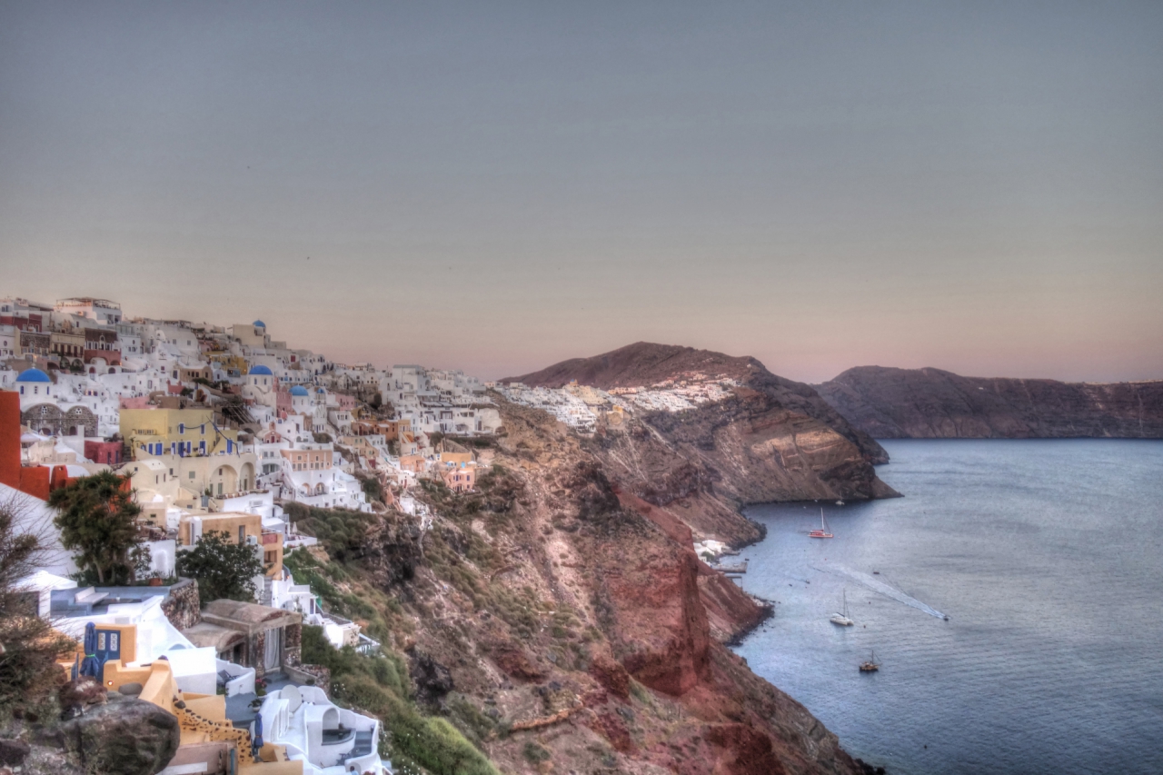 Oia after sunset