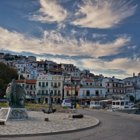 Skopelos town