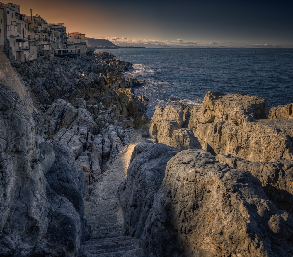 Cefalu и откритото море