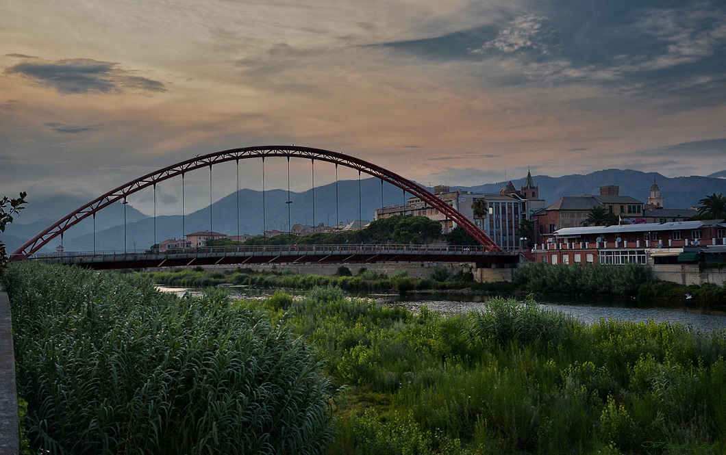 Привечерно край Ponte Viveri