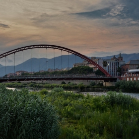 Привечерно край Ponte Viveri