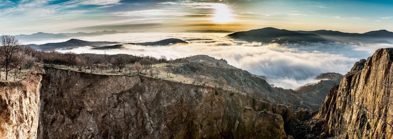 панорама село Горно поле