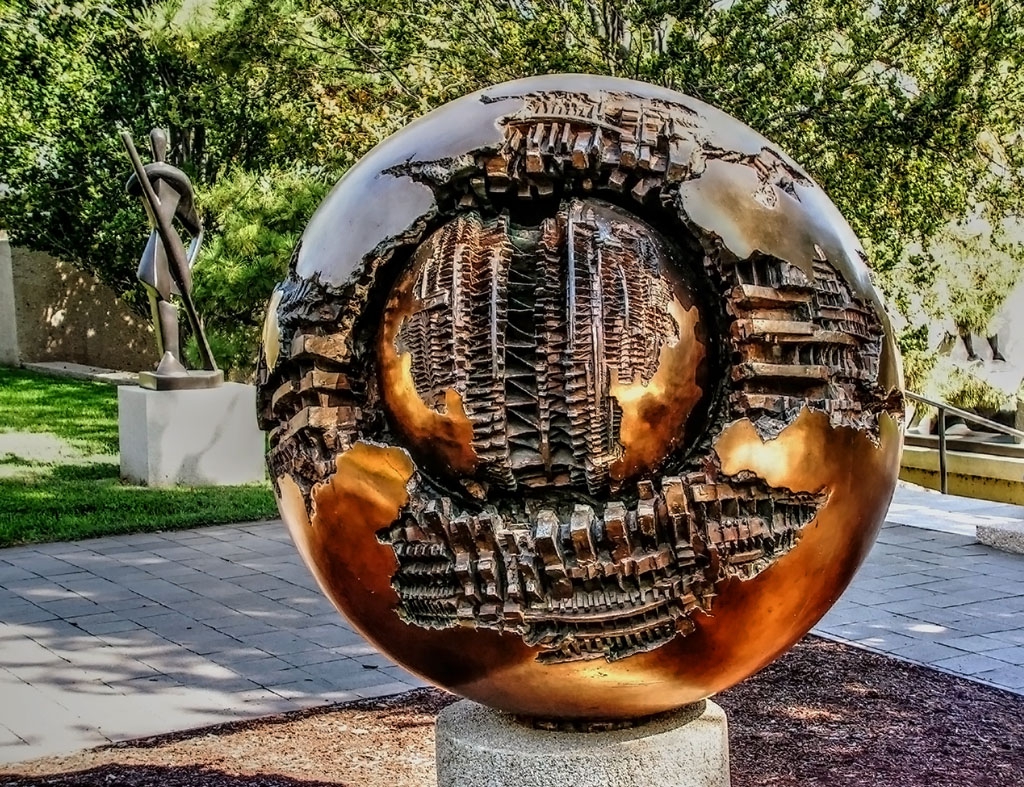 Smithsonian's Sculpture Garden - Sphere 6