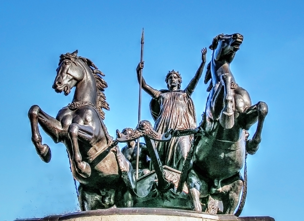 Скулптура на кралица Боудика -Boadicea, Queen of the Iceni