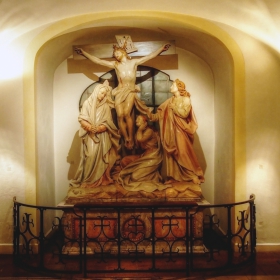 St Michael Kirche - Сцена от живота на Христос - Разпятието 2