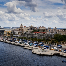 Havana's sea site boulevard