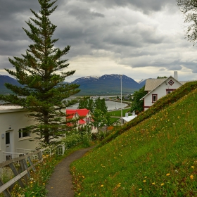 Iceland cityscape