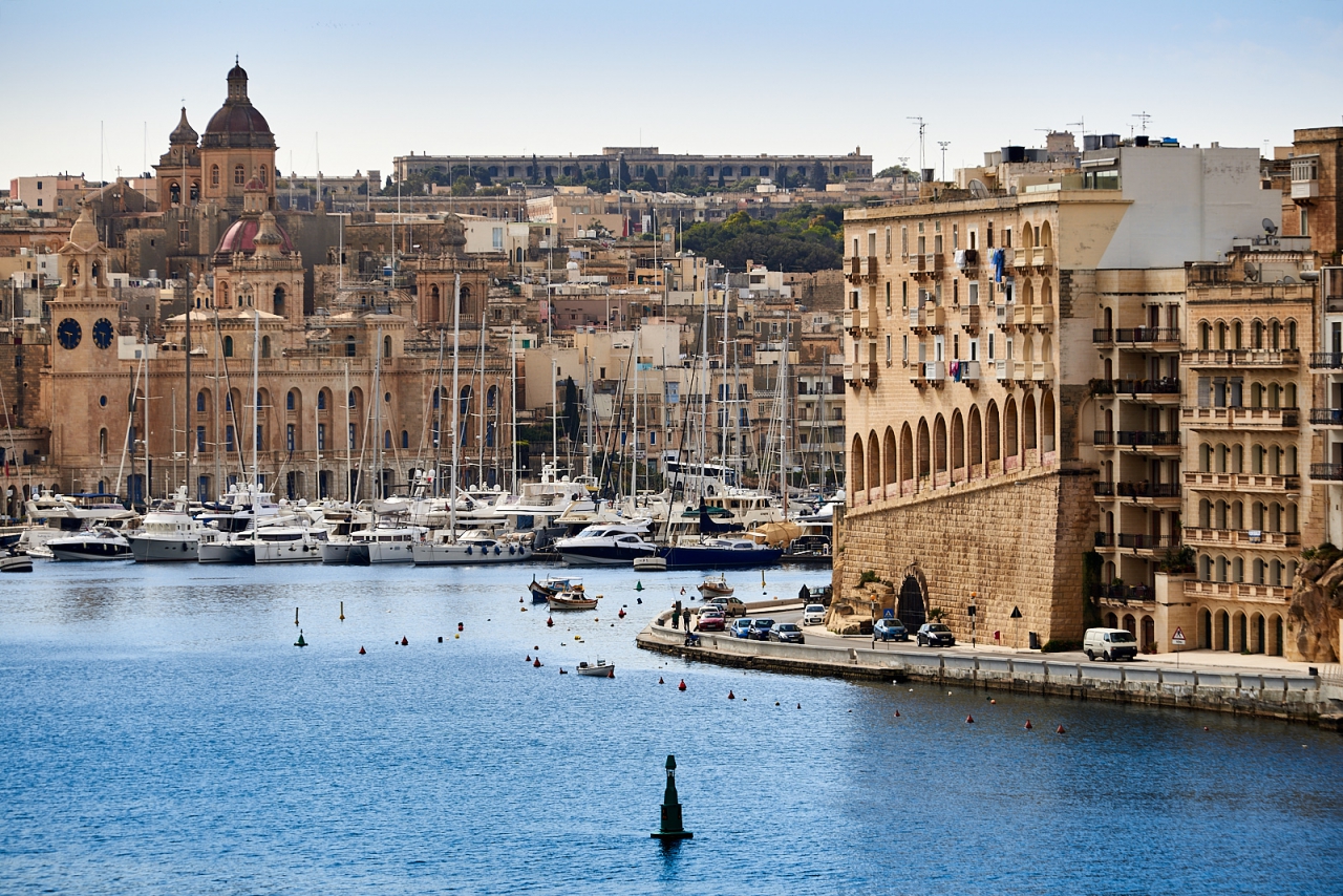 La Valletta's old town view 2