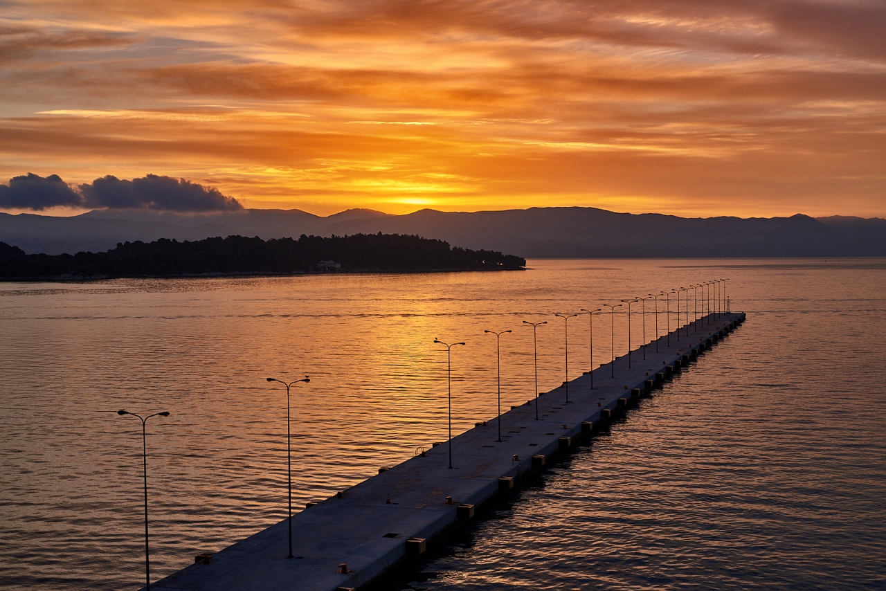 Sunrise over the pier....