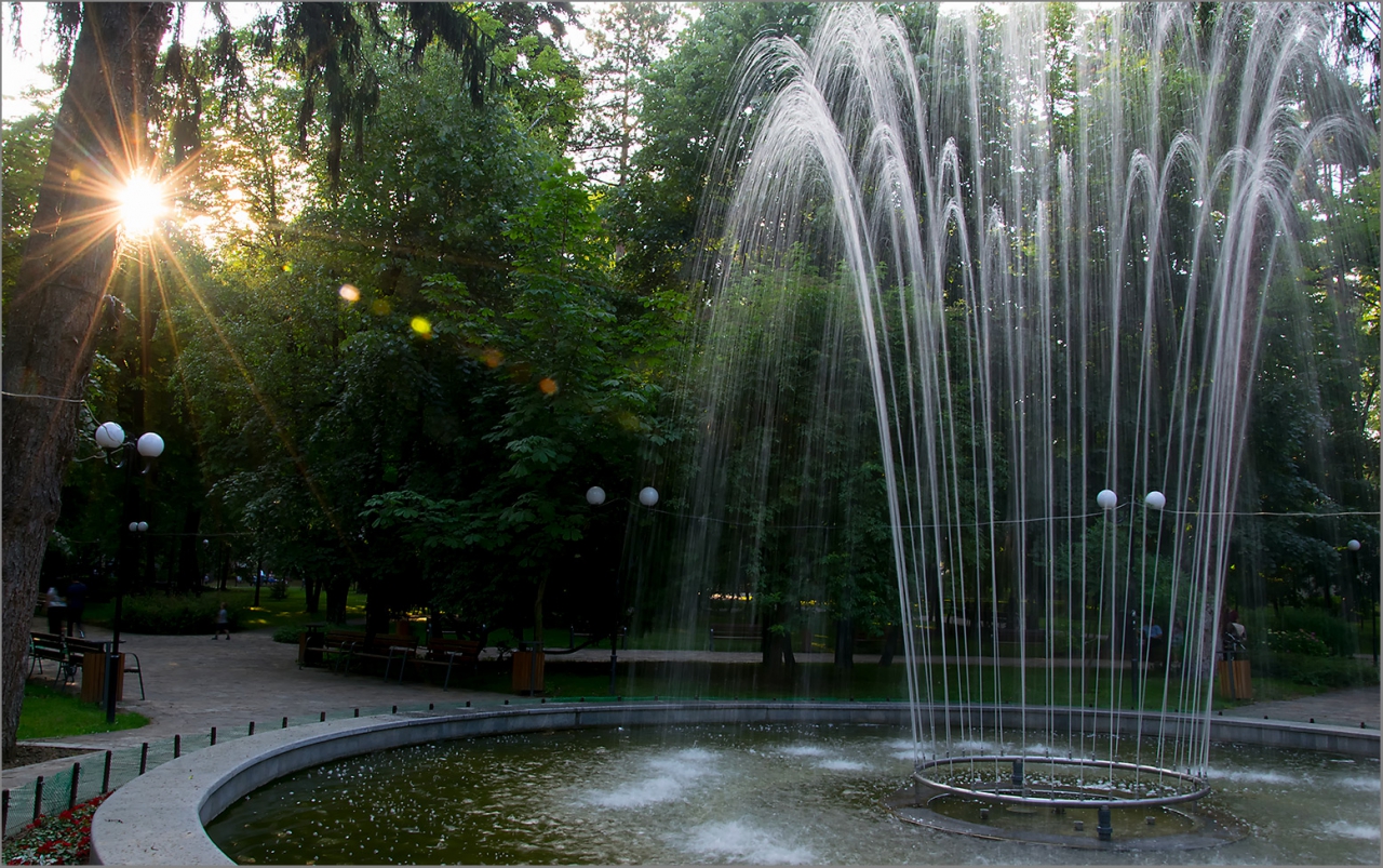 Привечер в парка