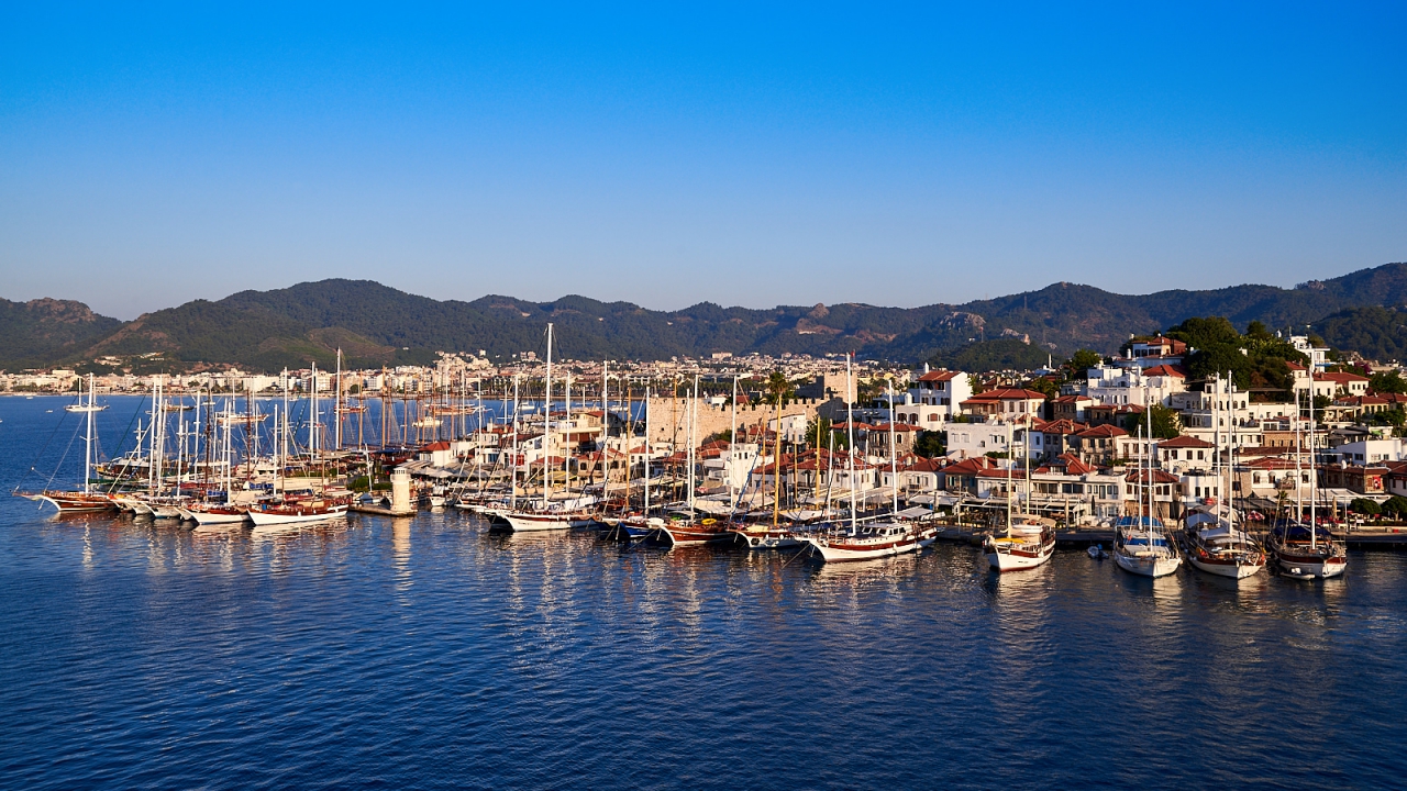 Marmaris morning blue...