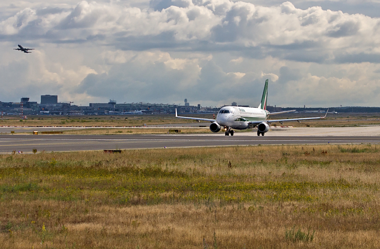 Alitalia - предстартово от Frankfurt a. Main Airport