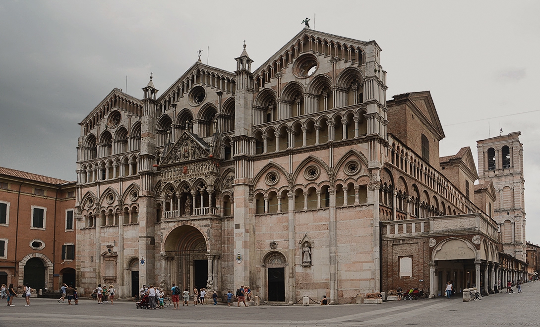 Cattedrale di San Giorgio Martire, 1135 г., Ferrara