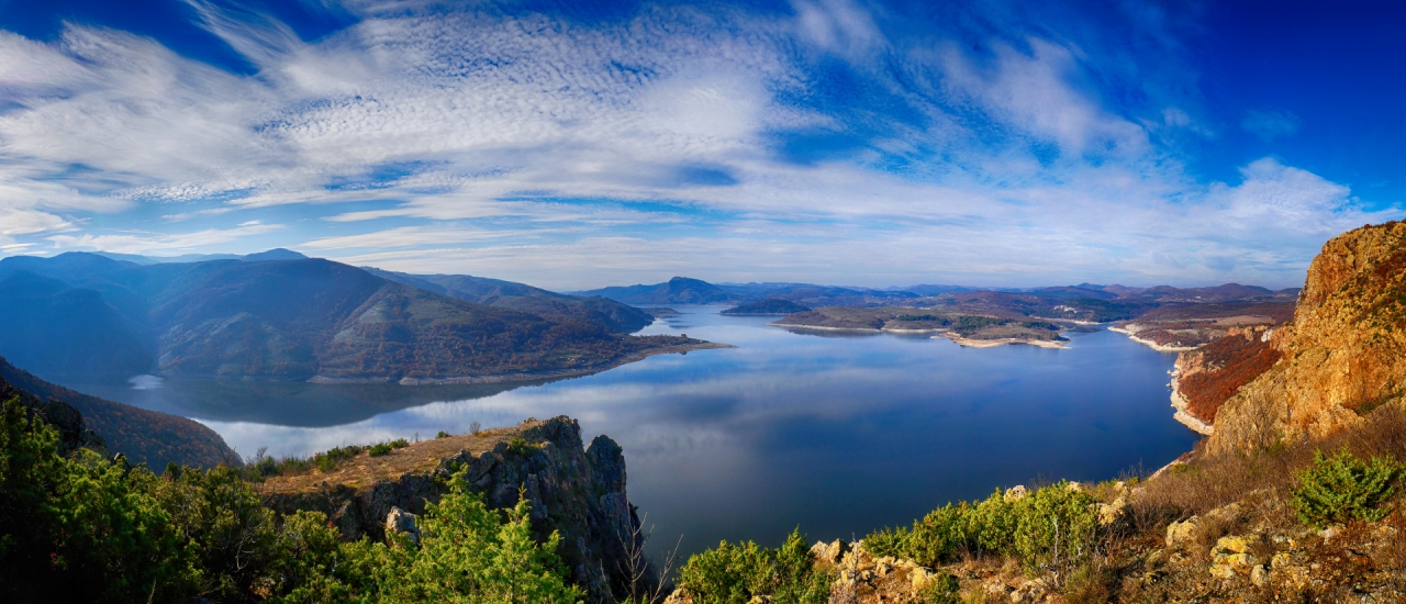 Панорама от Големия сипей