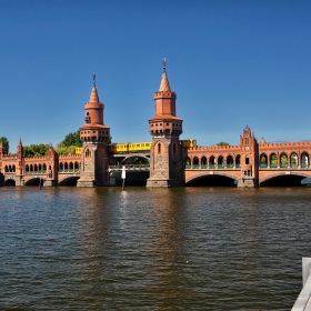 Oberbaumbrucke, 1895 г., Berlin