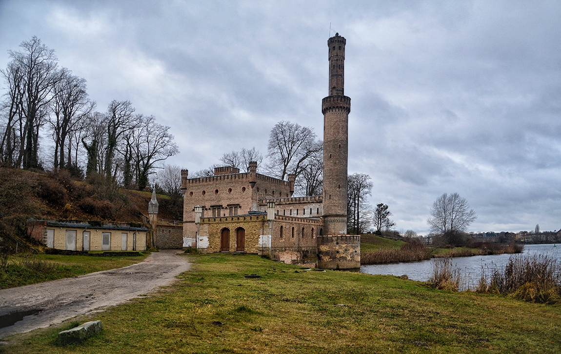 Maschinenhaus im Park Babelsberg, 1845 г.