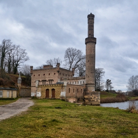 Maschinenhaus im Park Babelsberg, 1845 г.