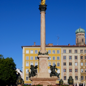 Munich - Marian Column