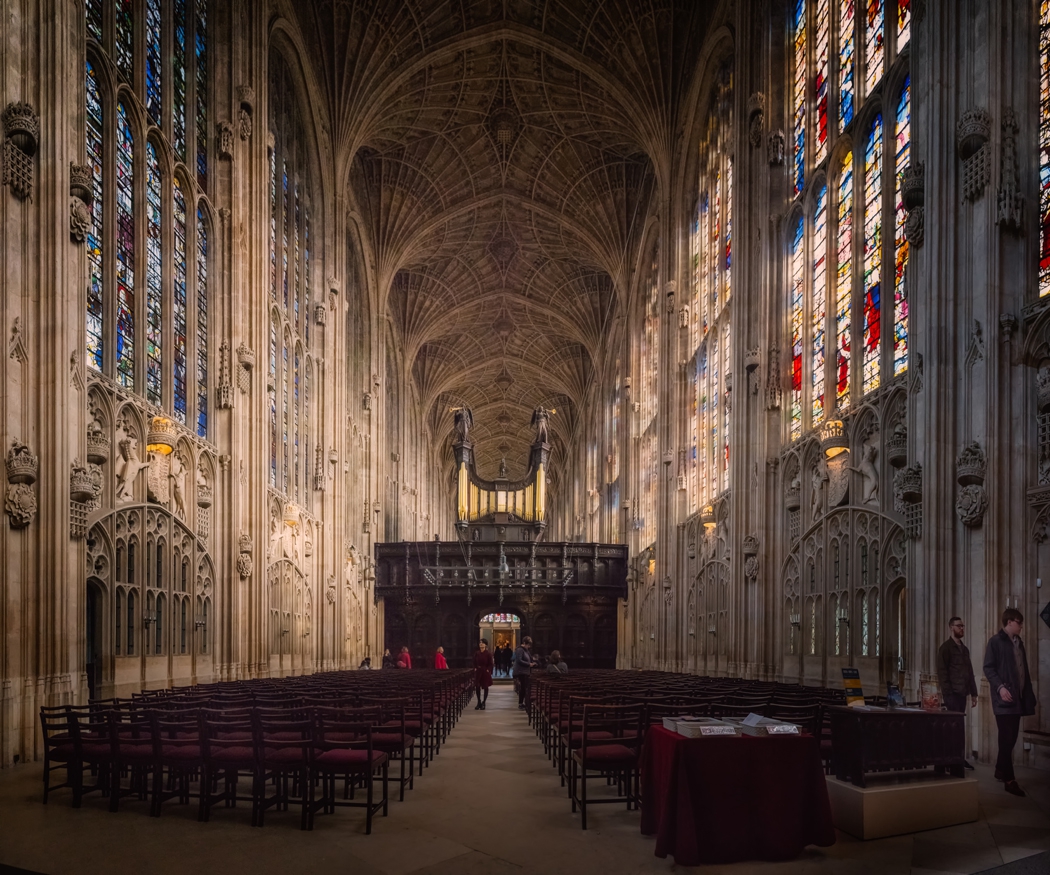 King's College Chapel - грациозните ветрилообразни сводове привличат хилядите туристи