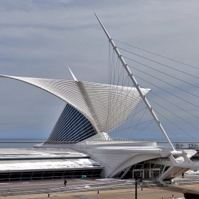 Quadracci Pavilion ,Milwaukee Art Museum