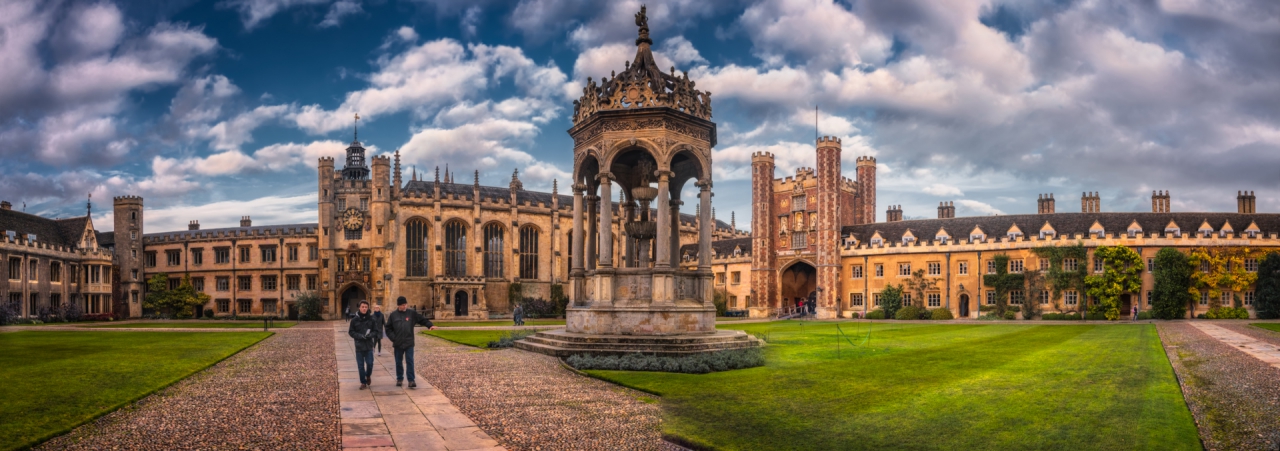 Trinity College, Trinity College Chapel и...дворчето - две кликвания