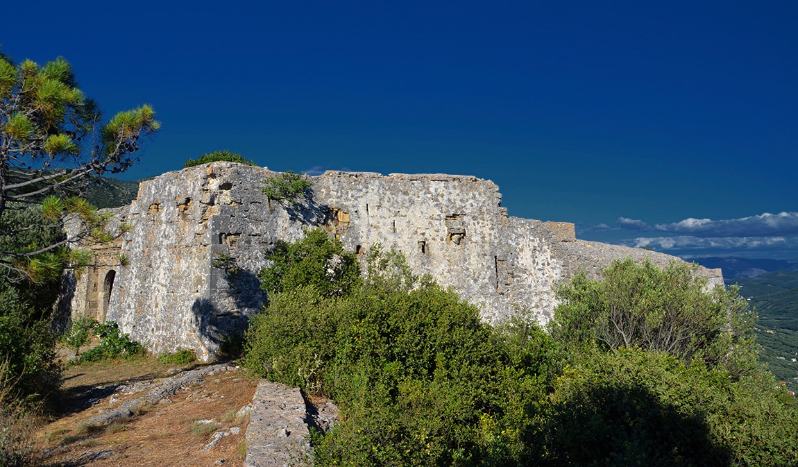 Крепостта Anthousa, 1814 г.