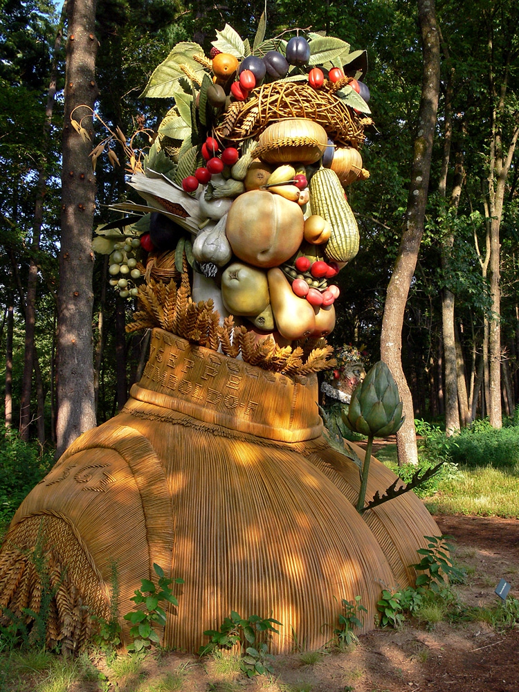 Вдъхновено от Vertumnus , Giuseppe Arcimboldo