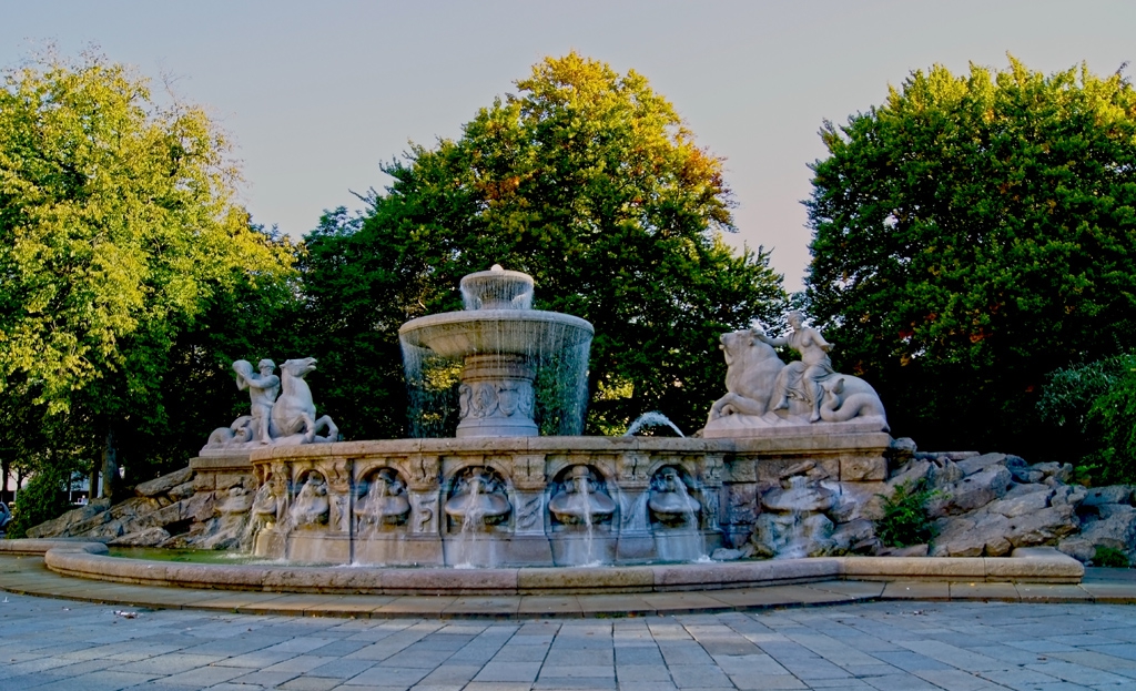 Munich - Witelsbach Fountain