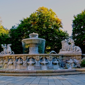 Munich - Witelsbach Fountain