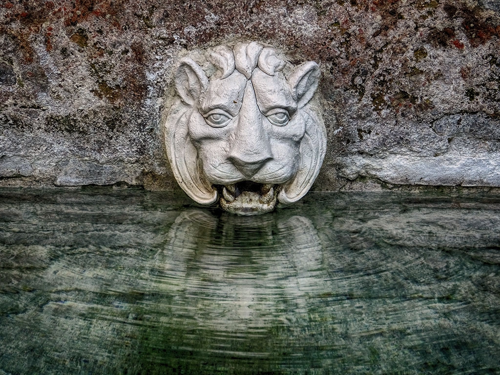 Водоскок в императорските терми