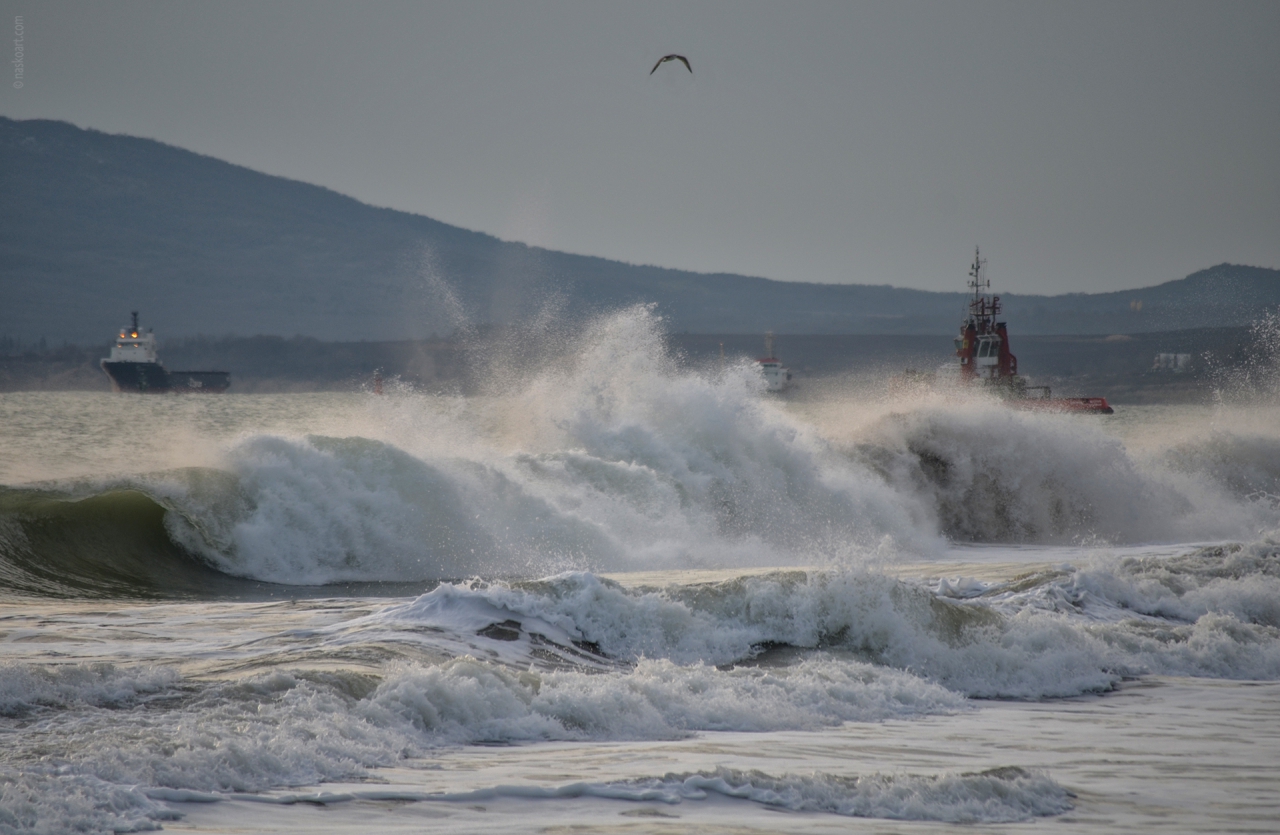 Морето се вълнува