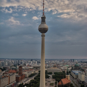 Berliner Fernsehturm, 368 m