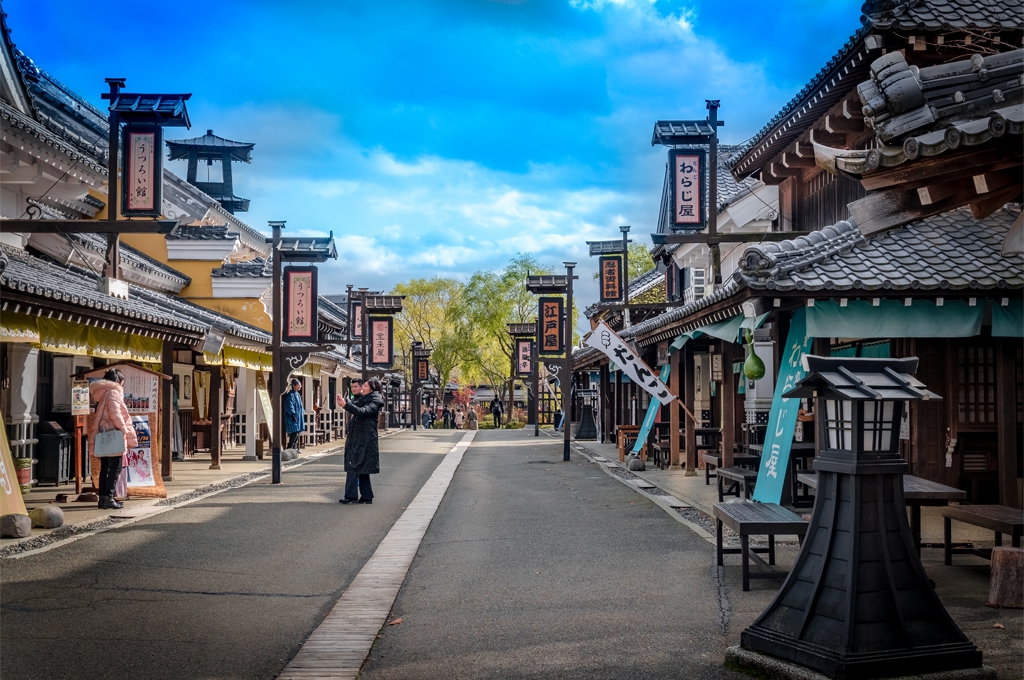 Edo town main street