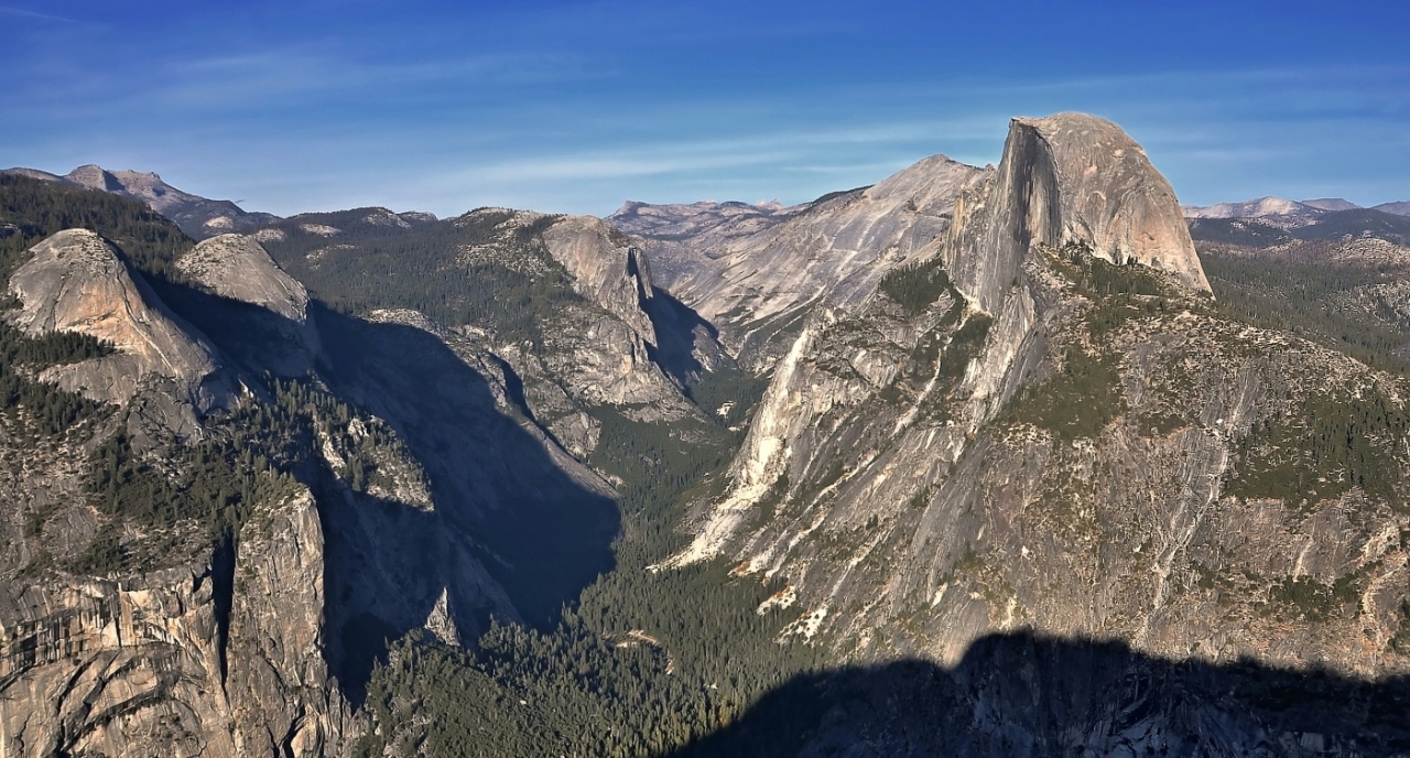 Half Dome - 1444 метра над долината