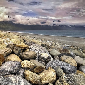 Monsoon Clouds. Caoling, Pacific Coast Taiwan