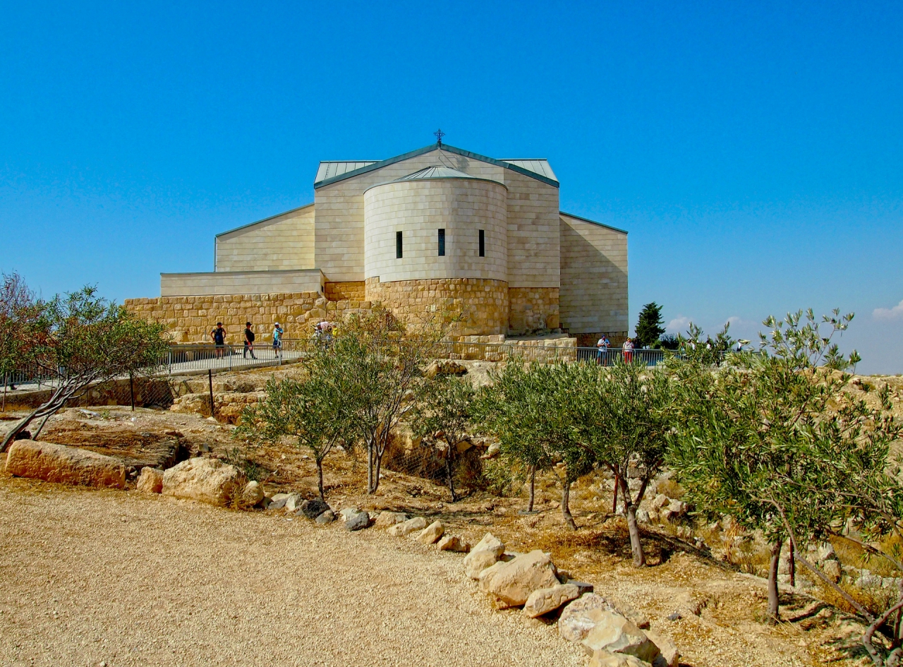 Basilica of Moses, Mount Nebo, Jordan