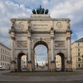 Siegestor, 1852 г., Munich