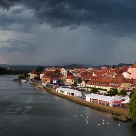 Storm over Maribor