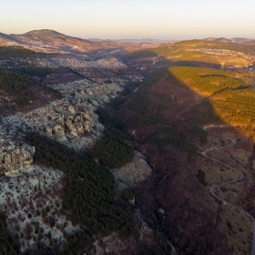 Скалите край село Дъждовница