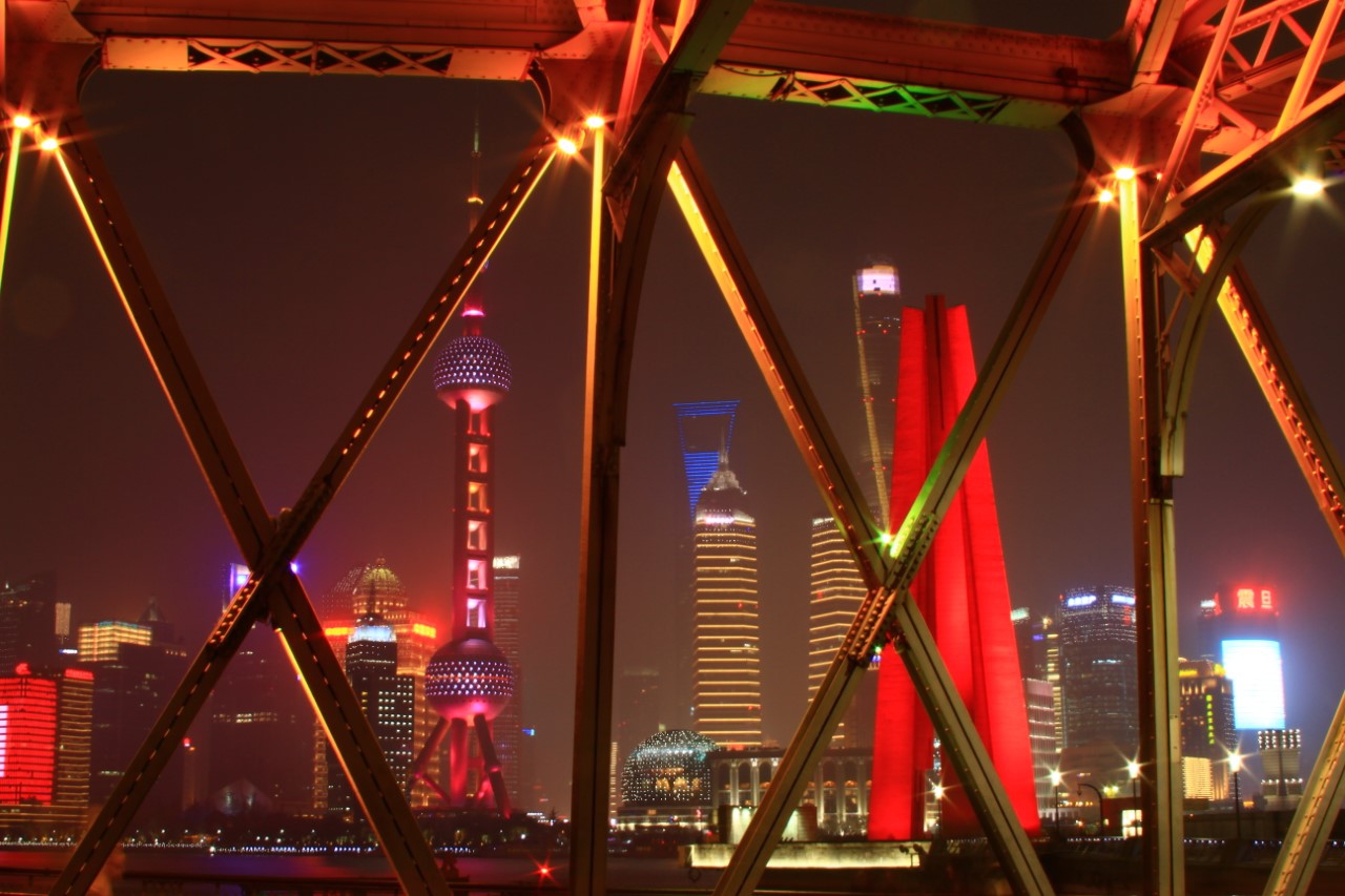 Waibaidu Bridge, LuJiaZui, Shanghai