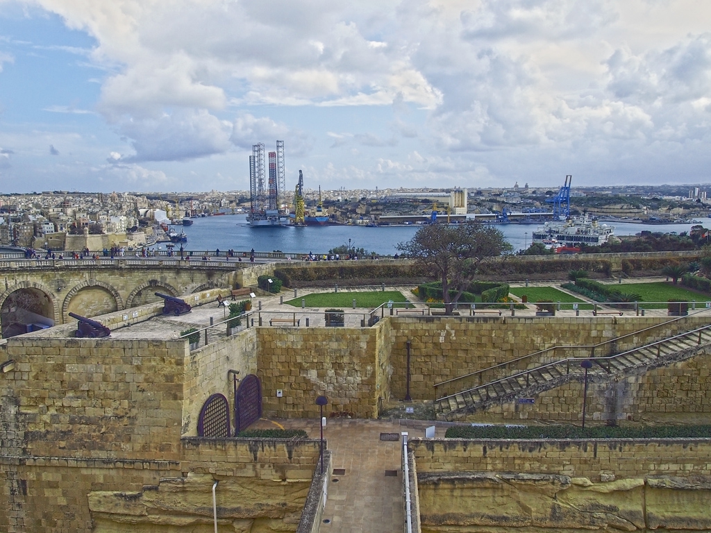 Valletta - Upper Barrakka Garden