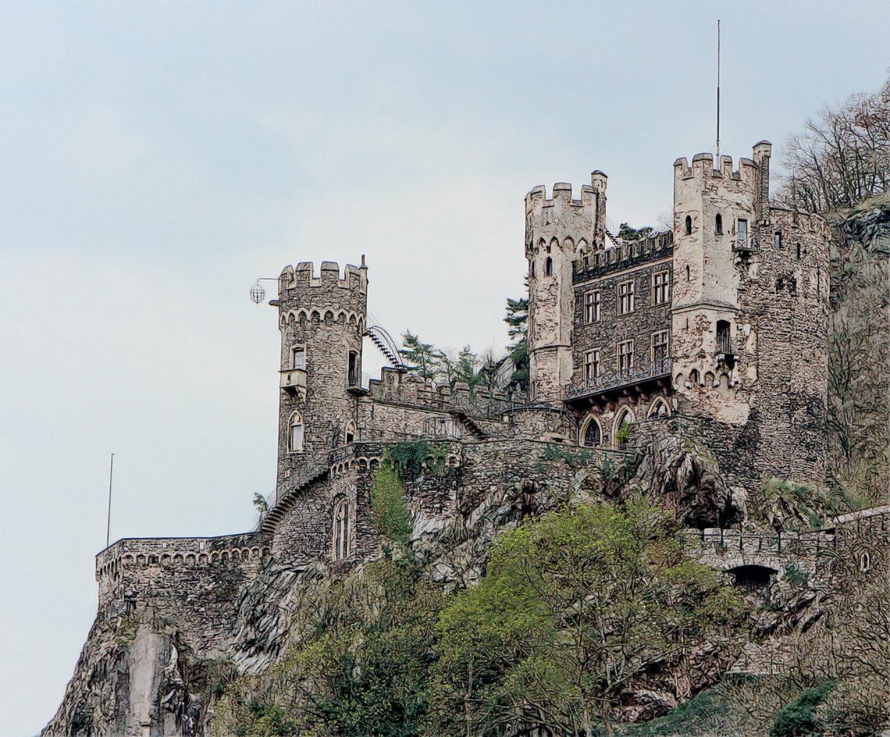 Burg Rheinstein близо до Bingen  am Rhein