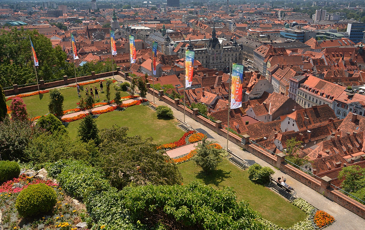 The Citizens Bastion, 1556 г., Graz