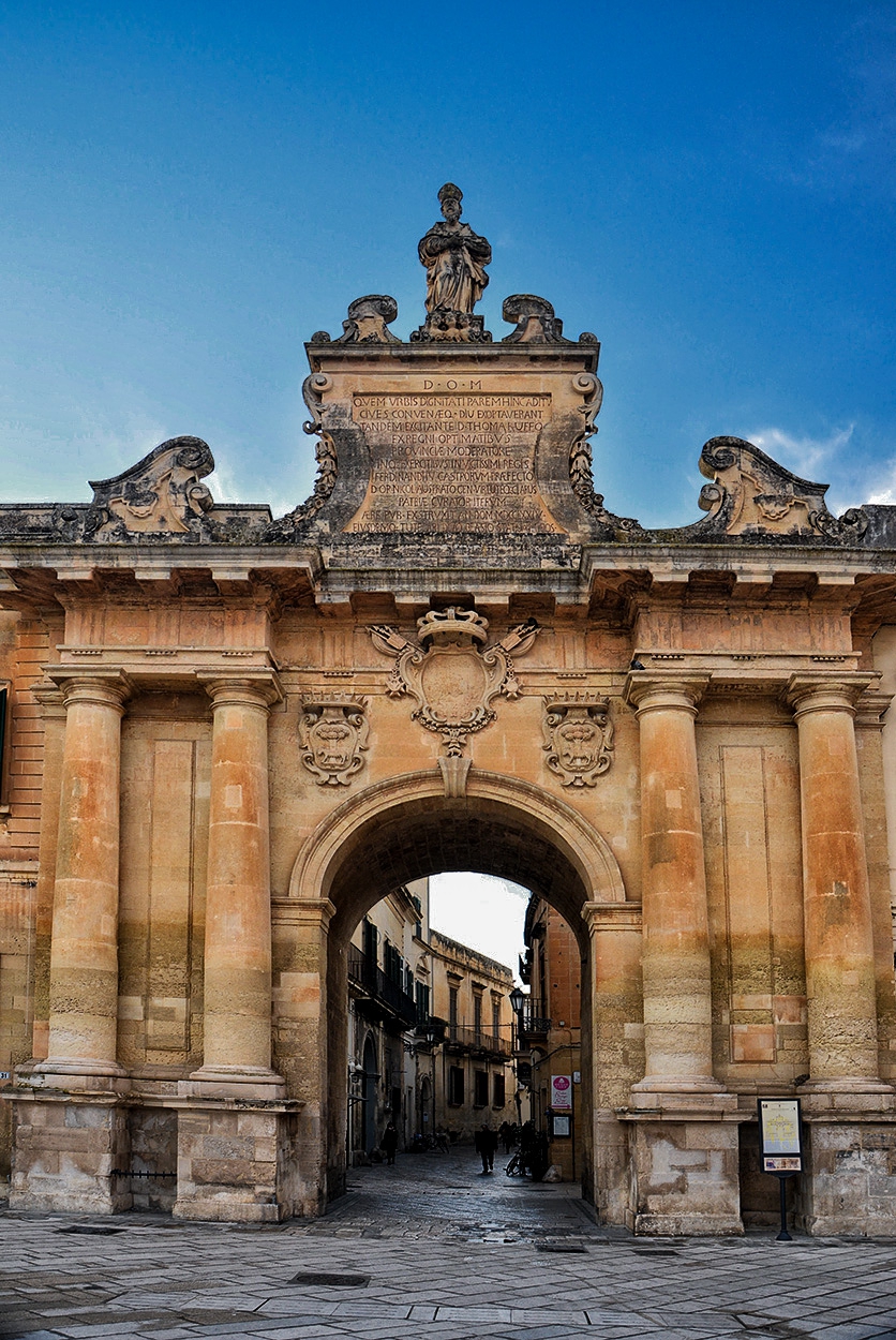 Porta San Biagio, 1774 г., Lecce