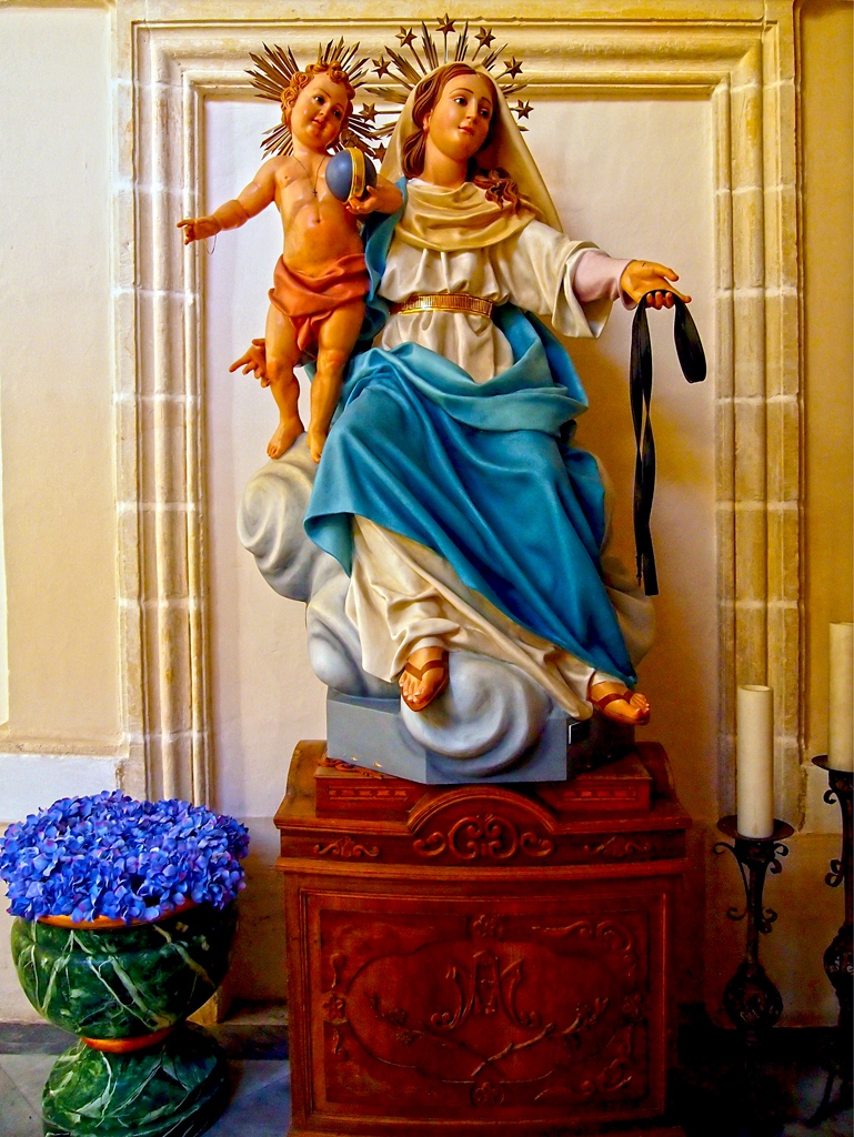 Valletta - Sculpture from St Augustine Church 2