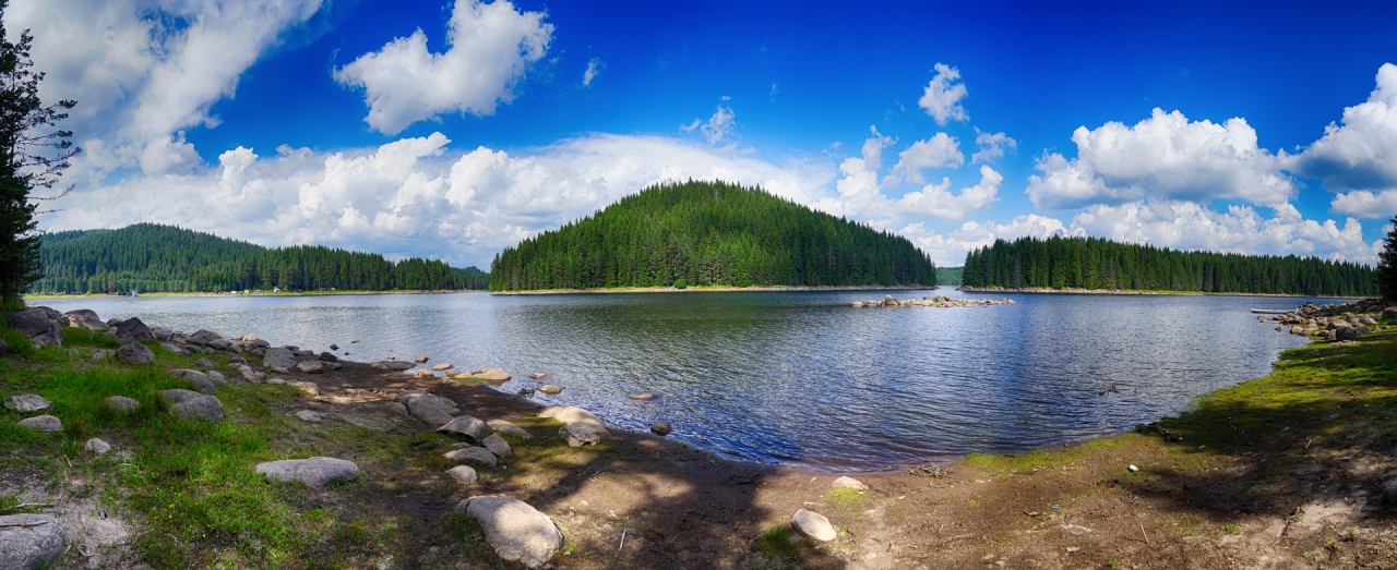 Язовир Широка поляна панорамно