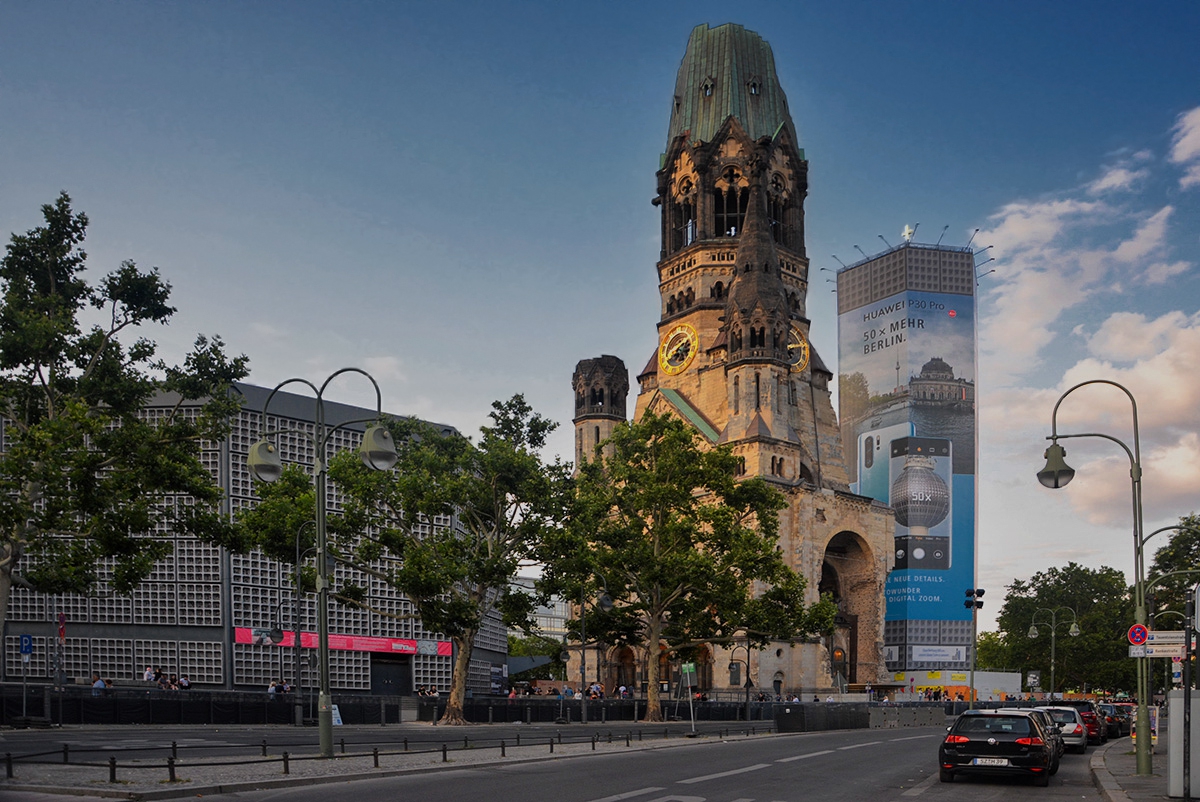 Kaiser Wilhelm Gedachtnis Kirche, 1895 г., Berlin